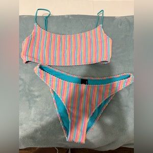 Triangl Mica Sherbet Stripe Bikini